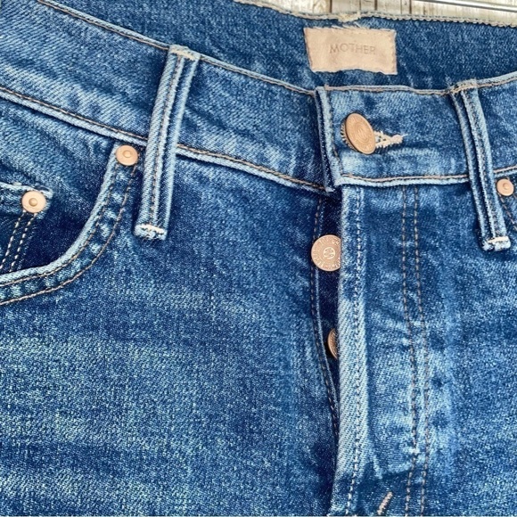 NWT MOTHER Denim Stinger Flood In Crate Digger Straight Leg - Picture 5 of 9